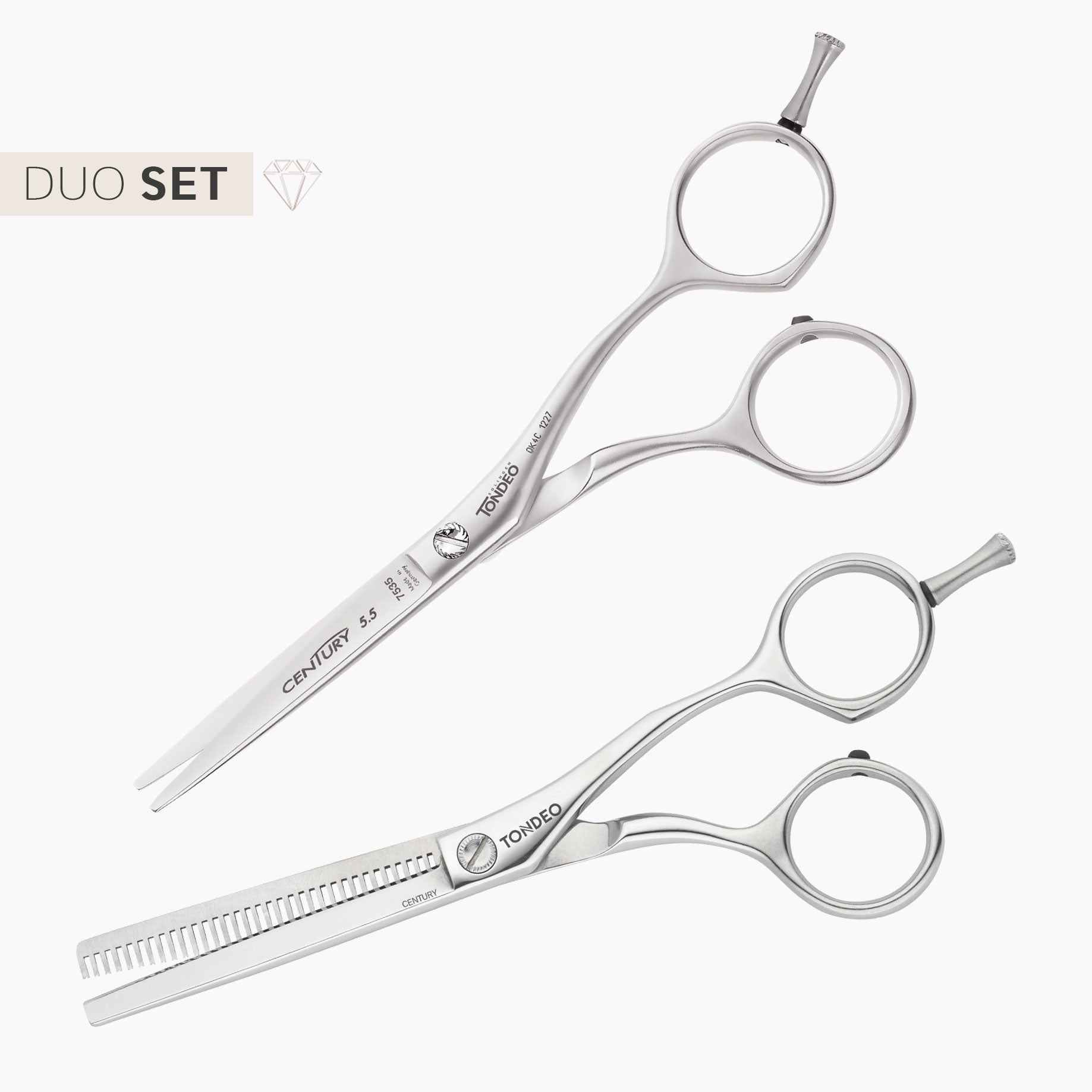 Century Duo Offset – Slice 5.5 + Modellierschere 5.75 (36)