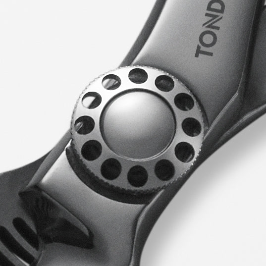 TONDEO MYTHOS 36, nero Made in Solingen, forbici da parrucchiere di alta qualità, forbici da sfoltitura, forbici da modellatura