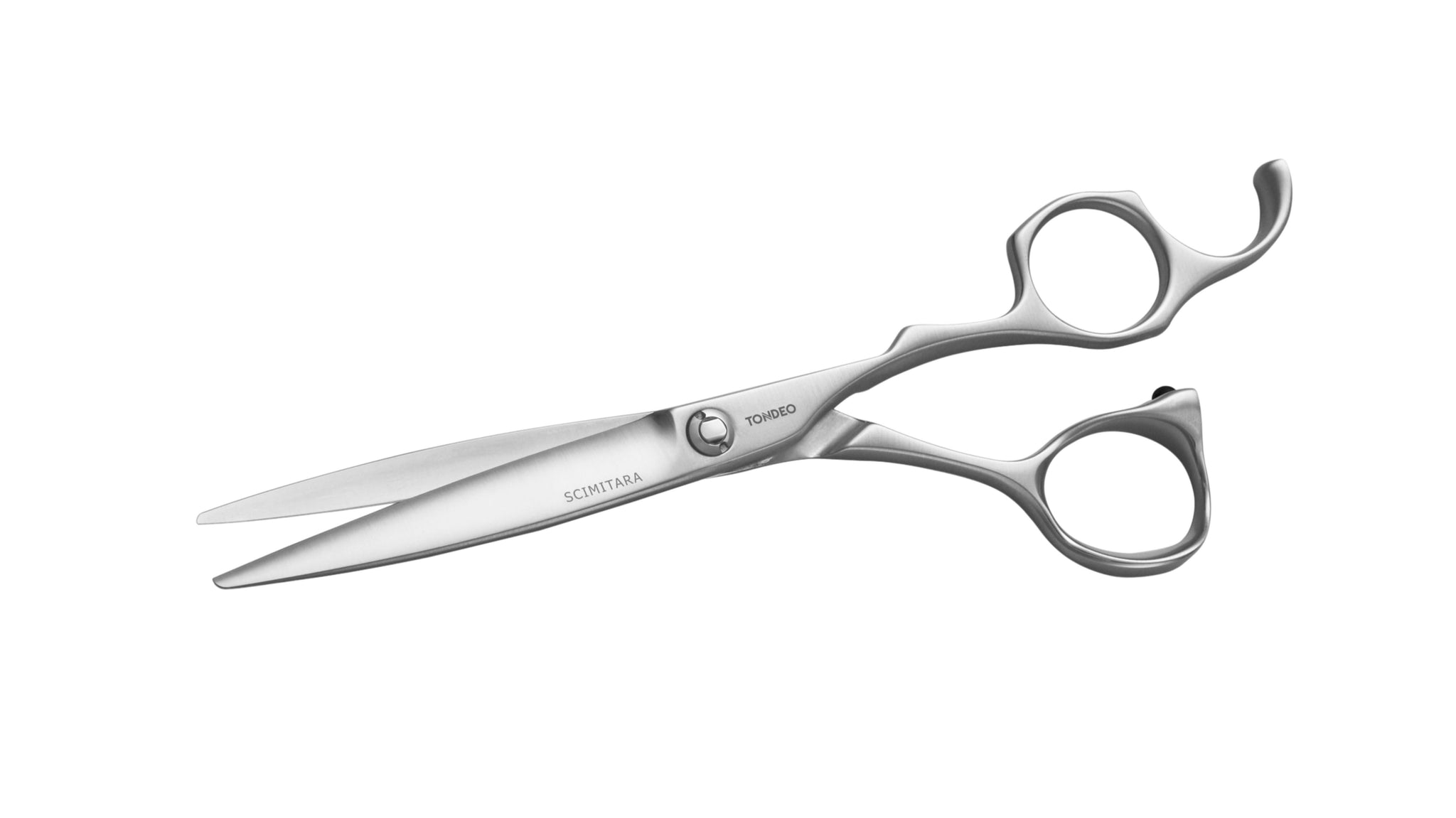 Hochwertige professionelle Friseurschere silber