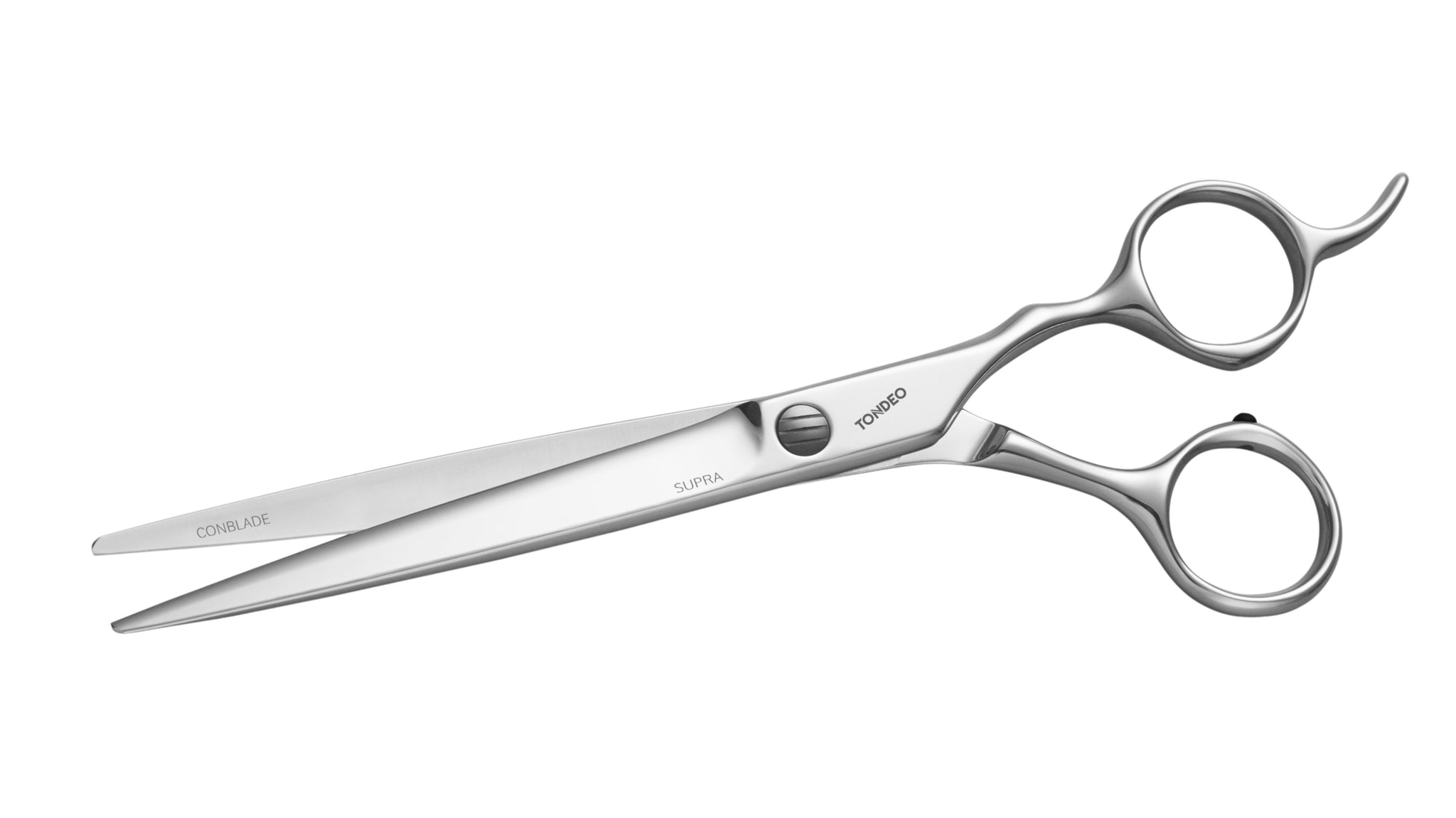 Hochwertige professionelle Friseurschere silber