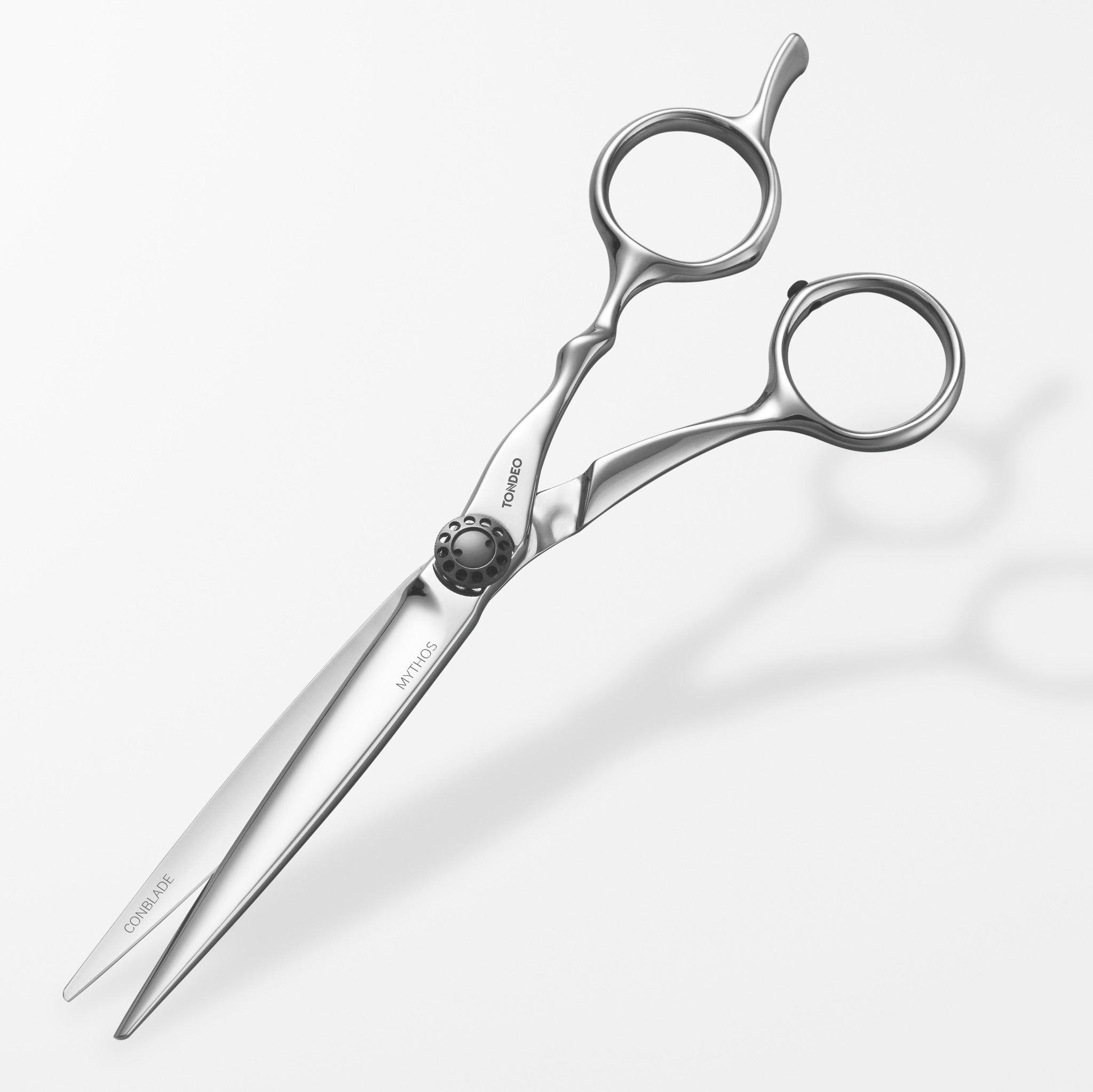 TONDEO Solingen Mythos Blattschere Premium Friseurschere, silber, Made in Solingen, Conblade Technologie