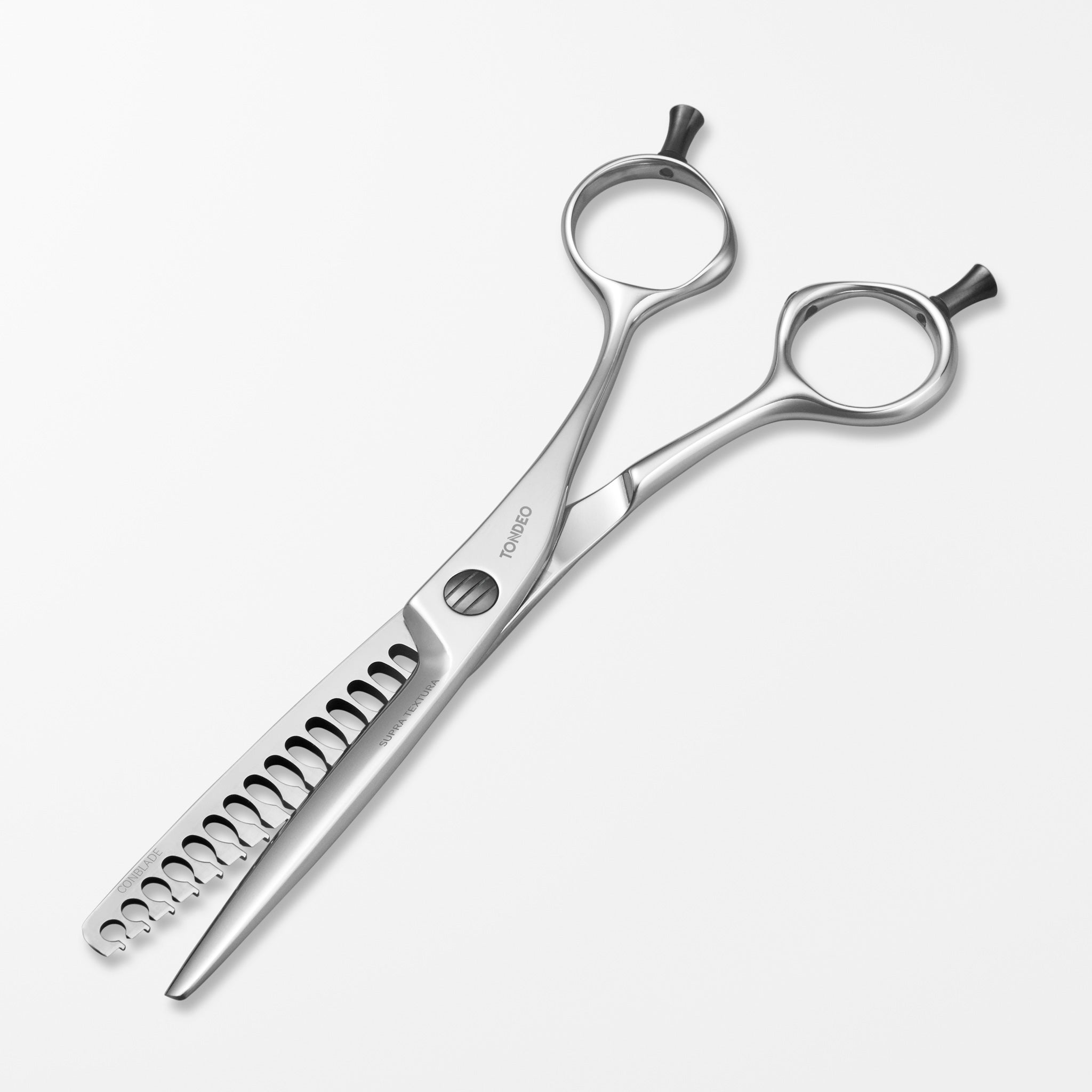 TONDEO Solingen SUPRA TEXTURA silber Modelierschere für Friseure in Premiumqualität, Made in Solingen