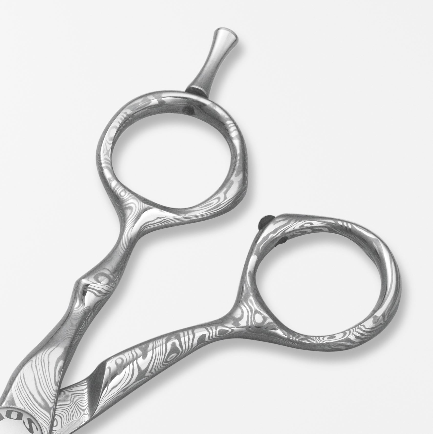 TONDEO Solingen Mythos Damast Friseurschere, Made in Solingen, Damszener Stahl