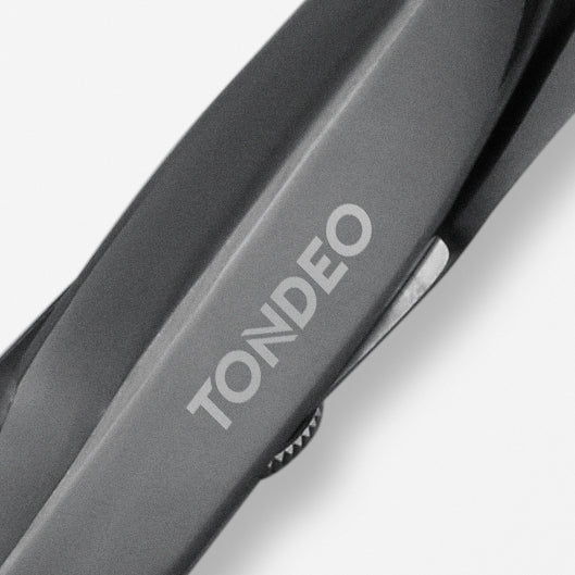 TONDEO Solingen ZENTAO Black Premium  Haarschere für Friseure, Made in Solingen, Premiumqualität, Conblade