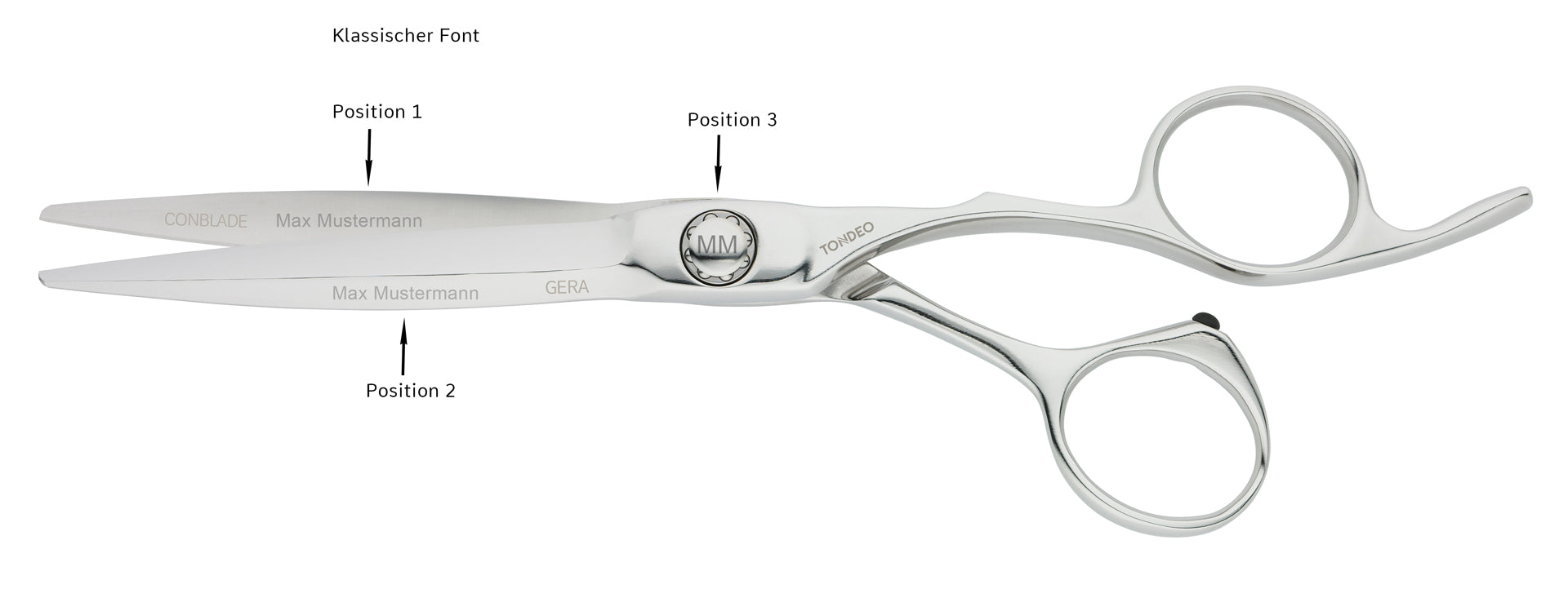 Forbici professionali di alta qualità per parrucchieri, color argento