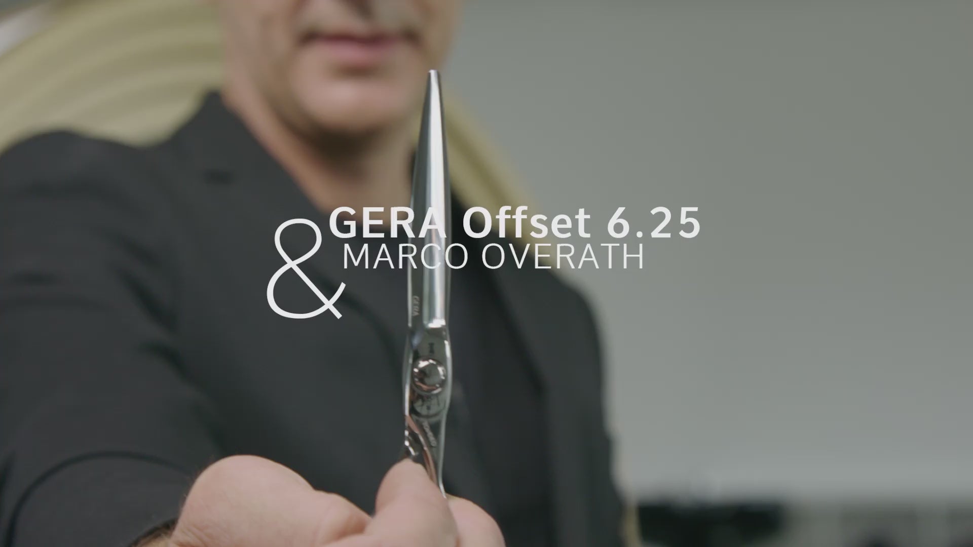 Premium Friseurschere, silber, Made in Solingen, Tondeo, Gera